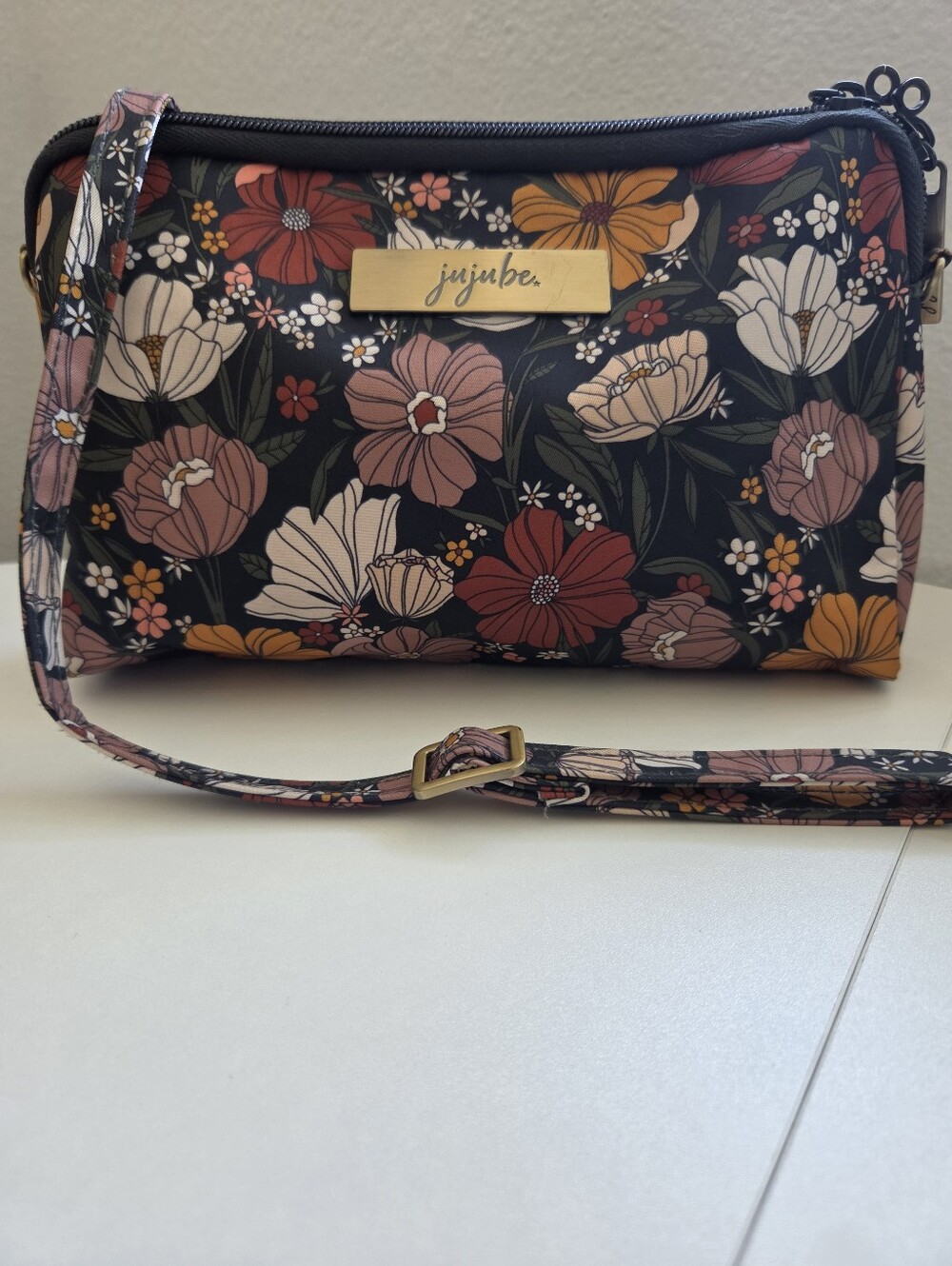 Jujube Floral Crossbody Bag